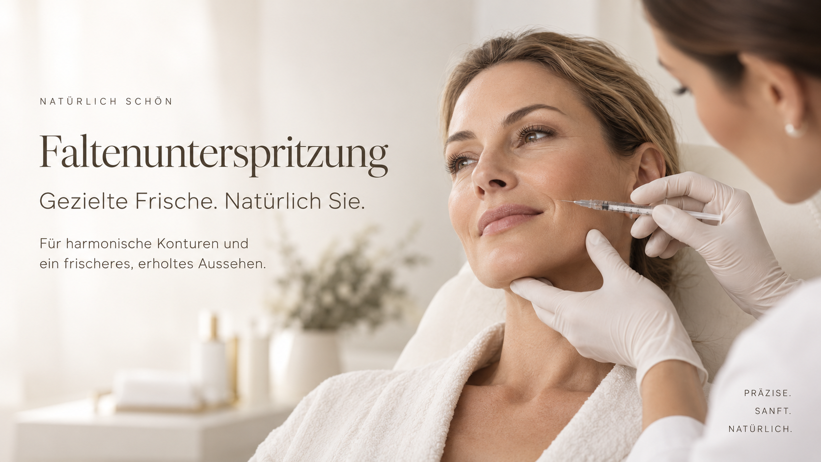 Falten unterspritzen bei Amenta Cosmetic in Karlsruhe