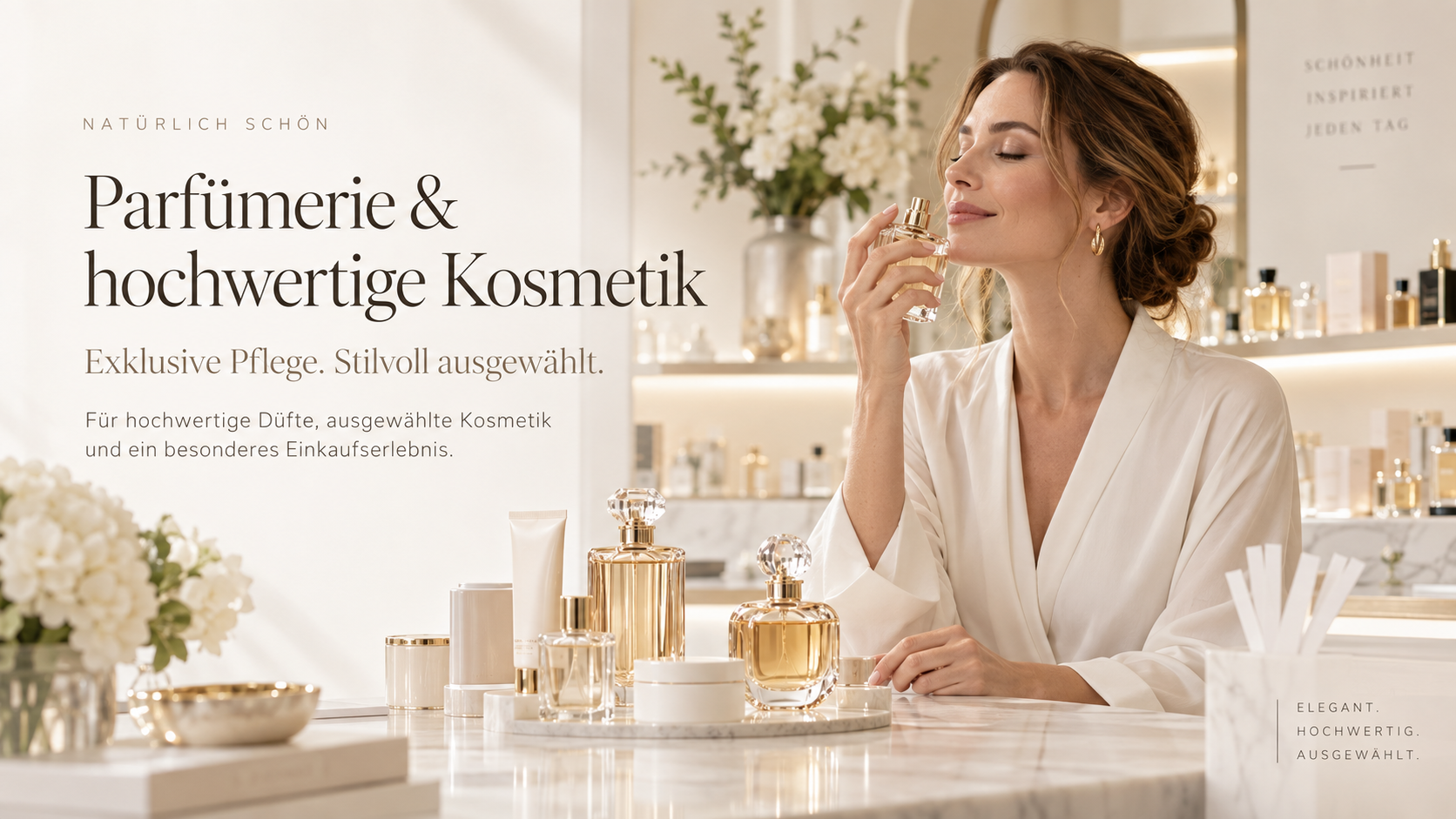 Parfümerie und hochwertige Kosmetik bei Amenta Cosmetic in Karlsruhe